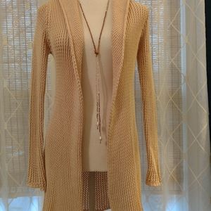 Sweet Romeo cotton knit sweater